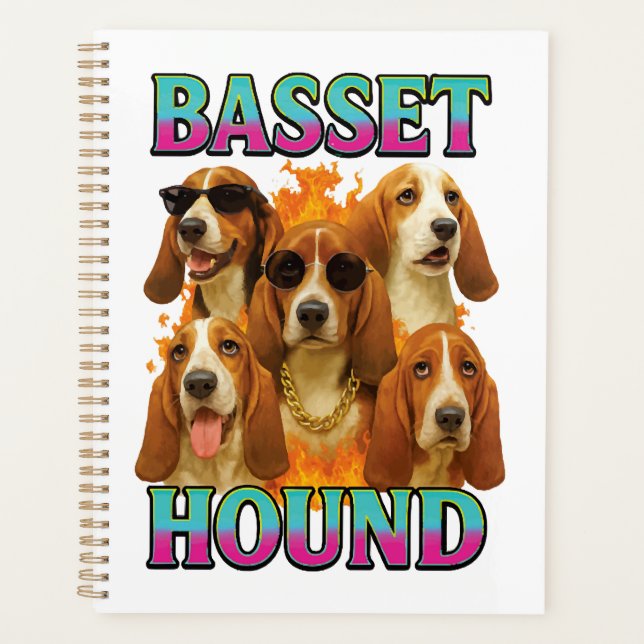 Basset Hound Copy Planner (Front)