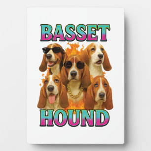 Basset Hound Copy Plaque