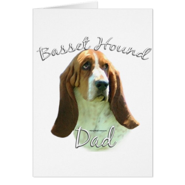 Basset Hound Dad 2 (Front)