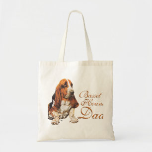 Basset Hound Dad Tote Bag