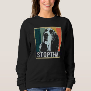 Basset Hound Dog Breed 46 Sweatshirt