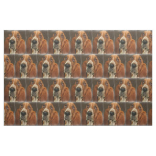 Basset Hound Dog Breed fabric