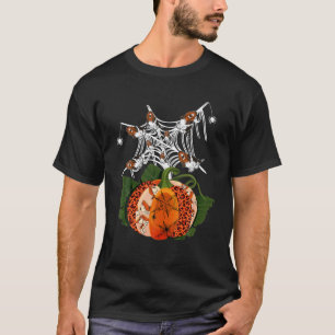 Basset Hound Dog Pumpkin Pet Halloween T-Shirt