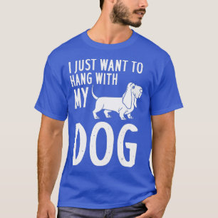 Basset Hound Dog Puppies Owner Lover T-Shirt