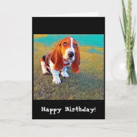 Basset Hound Dog Puppy Whimsical Artistic Photo