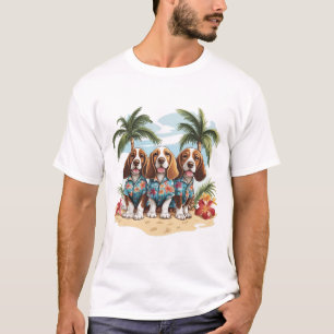 Basset Hound Dogs Hawaiian Shirts