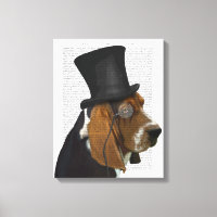Basset Hound, Formal Hound and Hat