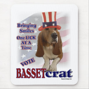 Basset Hound Gifts Mouse Pad