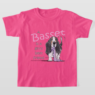 Basset Hound Girls Best Friend T-Shirt