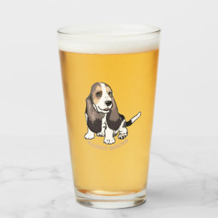 Basset Hound Glass
