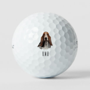 Basset Hound Golf Balls