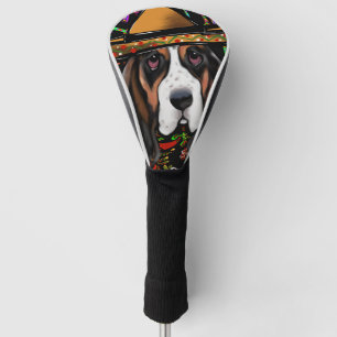 BASSET HOUND GOLF HEAD COVER