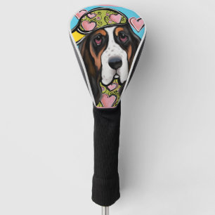 Basset Hound Golf Head Cover
