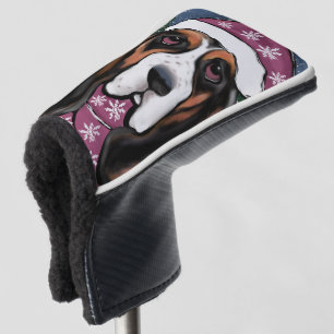 BASSET HOUND GOLF HEAD COVER
