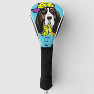 Basset Hound Golf Head Cover