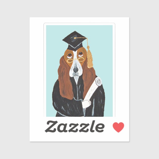 Basset Hound Graduate (Sheet)