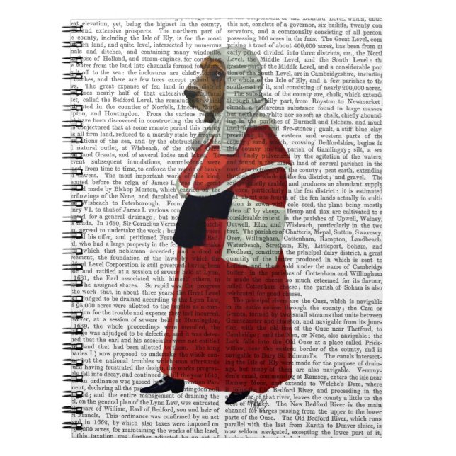 Basset Hound Judge Full Spiral Notebook (Front)