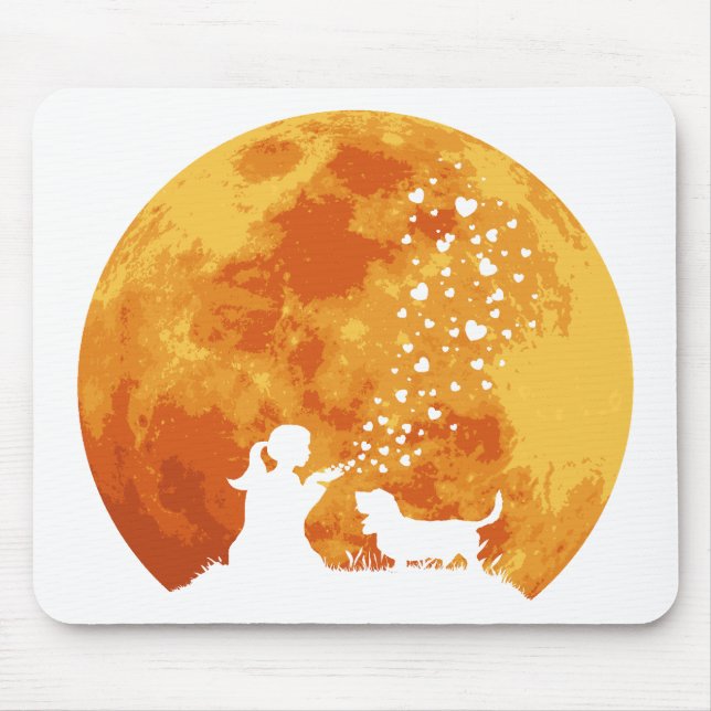 Basset Hound Mouse Pad (Front)