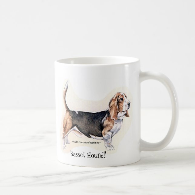 Basset Hound Mug (Right)
