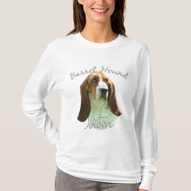 Basset Hound Mum 2 T-Shirt (Front)
