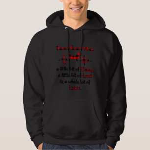 Basset Hound Mum A Little Bit Of Crazy Loud & A Lo Hoodie