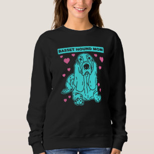 Basset Hound Mum Dog Owner Basset Hound Sweatshirt