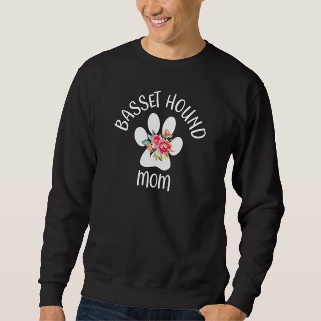 Basset Hound Mum Sweatshirt (Front)