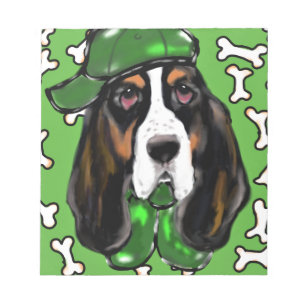 Basset Hound Notepad