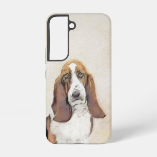 Basset Hound Painting - Cute Original Dog Art Samsung Galaxy Case