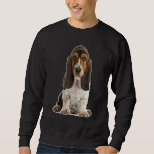 Basset Hound Photo Dog Owner Lover Basset Hound Pr Sweatshirt