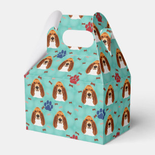 Basset Hound Portrait Favour Box