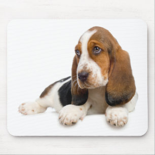 Basset Hound Puppy Dog Computer Mousepad