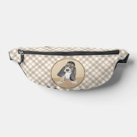 Basset Hound Puppy Painting Tri-colour Cute Dog Ar