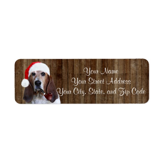Basset Hound Santa (Front)