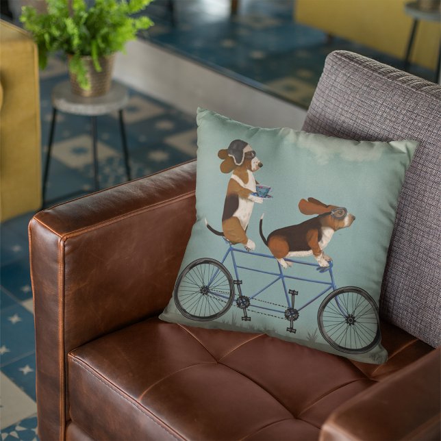 Basset Hound Tandem Cushion (Creator Uploaded)
