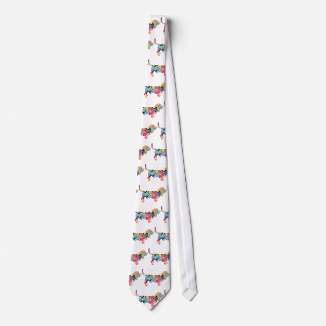Basset Hound Tie (Front)