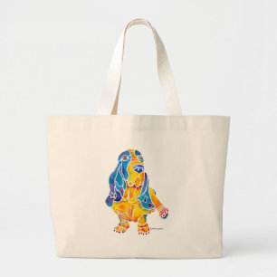 Basset Hound Tote Bag