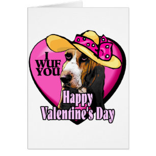 Basset Hound Valentines Day