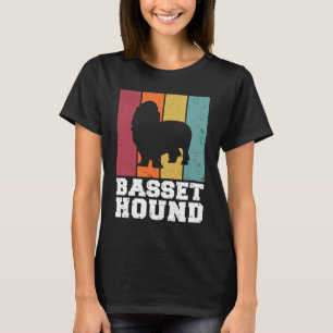 Basset Hound Vintage  1 T-Shirt