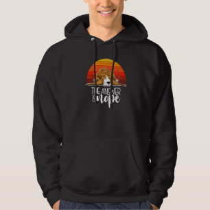 Basset Hound Vintage 8 Hoodie