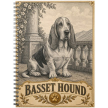 Basset Hound, Vintage Heritage Dog
