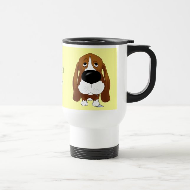 Basset Mum Mug (Right)