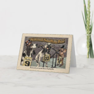 Basset wins Smelling Bee Card
