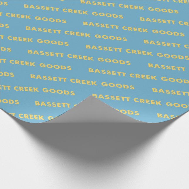 Bassett Creek Goods Any Occasion Wrapping Paper (Corner)