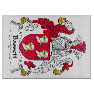 Bassett Family Crest Cutting Board