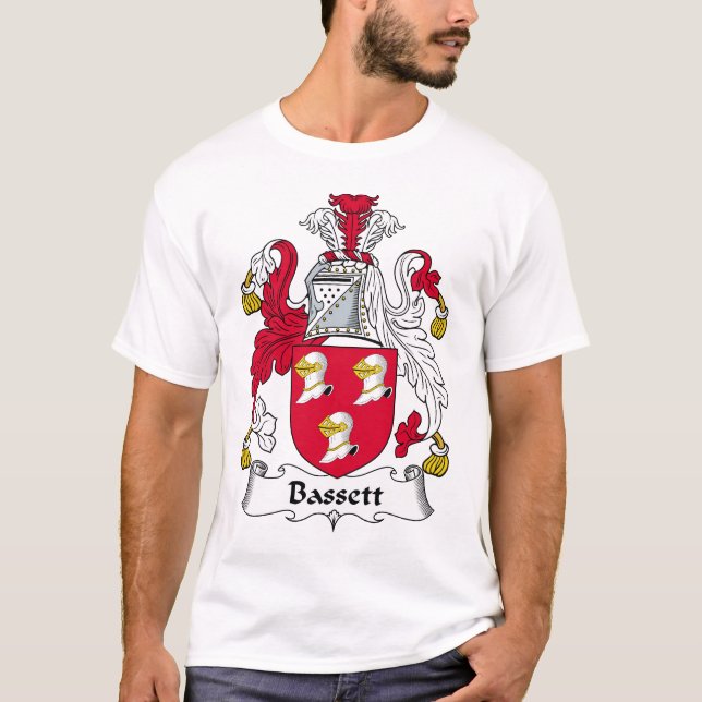 Bassett Family Crest T-Shirt (Front)