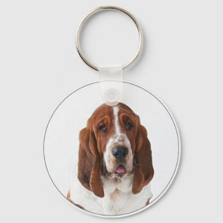 "Bassett Hound" Key Ring
