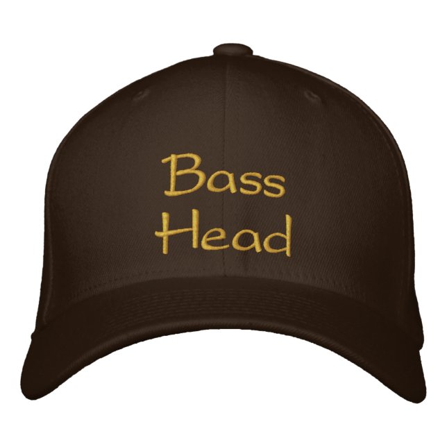 BassHead Embroidered Hat (Front)