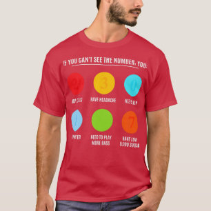 Bassist Eye Test, Electric Bass Guitar Players Pre T-Shirt