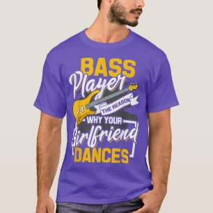 Bassist Music Guitar Bassist Clothing Men's Skirt  T-Shirt